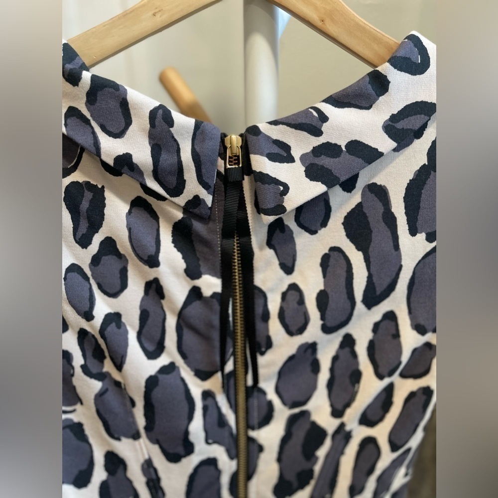 Boden Marisa Leopard Print Dress Size 2R - Picture 5 of 10